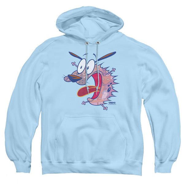 Courage The Cowardly Dog - Evil Inside Adult Pullover Hoodie