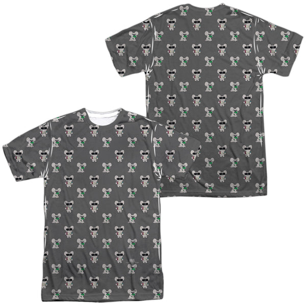 We Bare Bears - Nom Nom (Front - Back Print) Adult Regular Fit Short Sleeve 100% Poly
