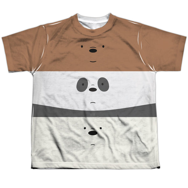 We Bare Bears - Stack Youth Short Sleeve 100% Poly