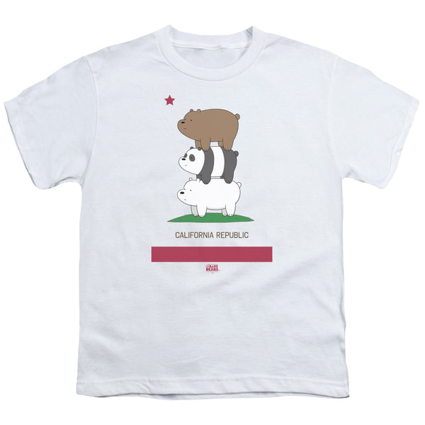 We Bare Bears - Cali Stack Youth Short Sleeve
