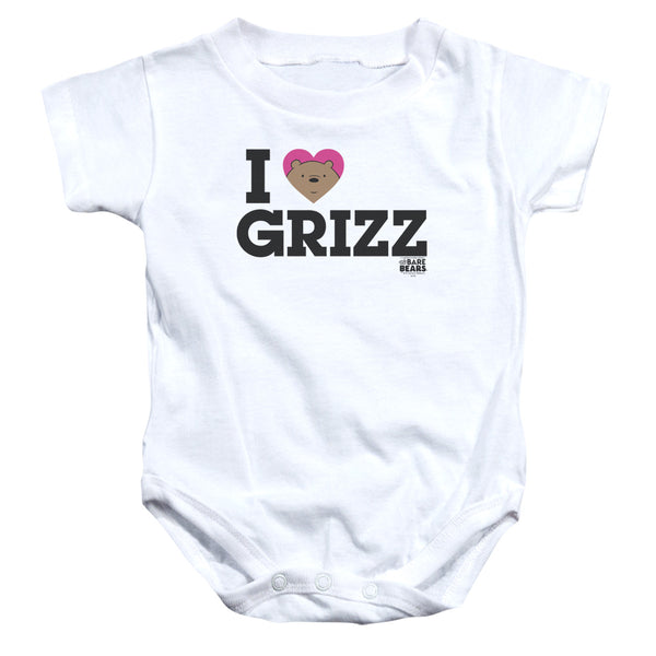 We Bare Bears - Heart Grizz Infant Snapsuit