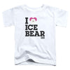 We Bare Bears - Heart ICe Bear Toddler Short Sleeve