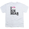 We Bare Bears - Heart ICe Bear Youth Short Sleeve