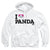 We Bare Bears - Heart Panda Adult Pullover Hoodie