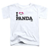 We Bare Bears - Heart Panda Toddler Short Sleeve