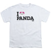 We Bare Bears - Heart Panda Youth Short Sleeve