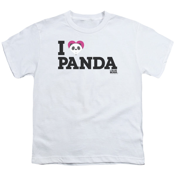 We Bare Bears - Heart Panda Youth Short Sleeve