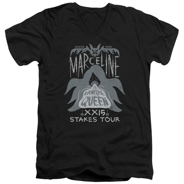 Adventure Time - Marceline Concert Adult Slim Fit V Neck Cotton