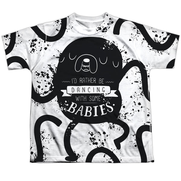 Adventure Time - Dancing With Babies Youth Short Sleeve 100% Poly