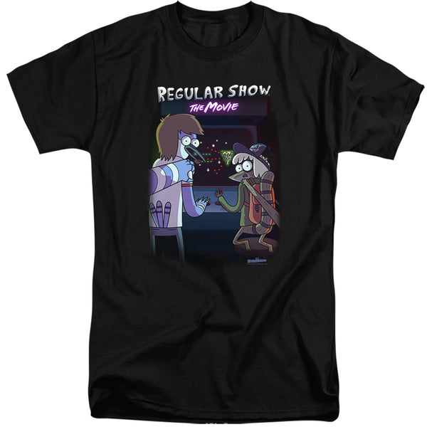 Regular Show - Rs The Movie Adult Tall Fit Short Sleeve