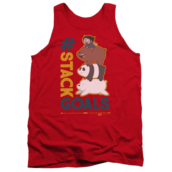 We Bare Bears - Stack Goals Adult Tank Top