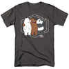 We Bare Bears - Selfie Adult Regular Fit Short Sleeve