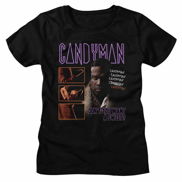 Candyman Neon Logo-Ladies S/S Tshirt