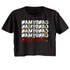 Candyman Mirror Repeat-Ladies S/S Festival Cali Crop