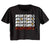 Candyman Mirror Repeat-Ladies S/S Festival Cali Crop