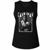 Candyman Bee Border-Ladies Muscle Tank