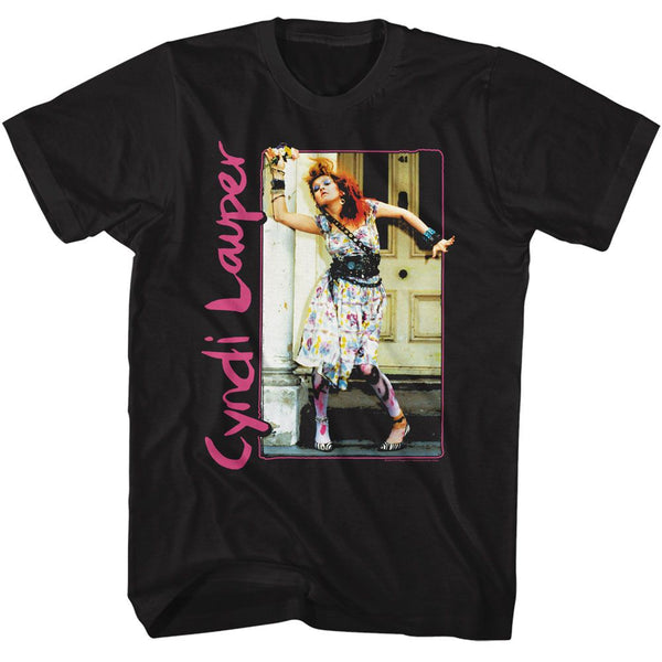 Painted Dress and Tights - Cyndi Lauper T-Shirt