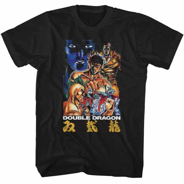 Double Dragon Poster- S/S Tshirt