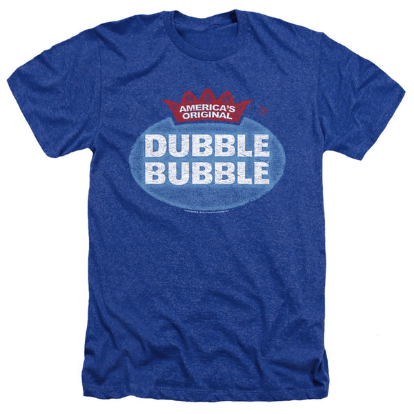 Dubble Bubble - Vintage Logo Adult Regular Fit Heather Short Sleeve