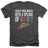 Dubble Bubble - Paints Your Mouth Adult Regular Fit Heather Short Sleeve