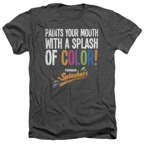 Dubble Bubble - Paints Your Mouth Adult Regular Fit Heather Short Sleeve