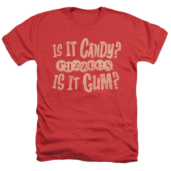 Razzles - What Is This Adult Regular Fit Heather Short Sleeve