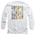 DC - Justice League Columns Adult Long Sleeve