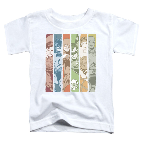 DC - Justice League Columns Toddler Short Sleeve