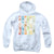 DC - Justice League Columns Youth Hooded Sweatshirt