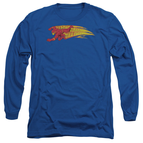 Flash - Fastest Man Alive Adult Long Sleeve