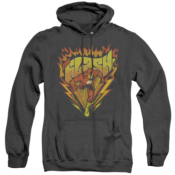 Flash - Blazing Speed Adult Heather Hoodie