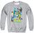 Dc Batman - Heroic Trio Adult Crewneck Sweatshirt