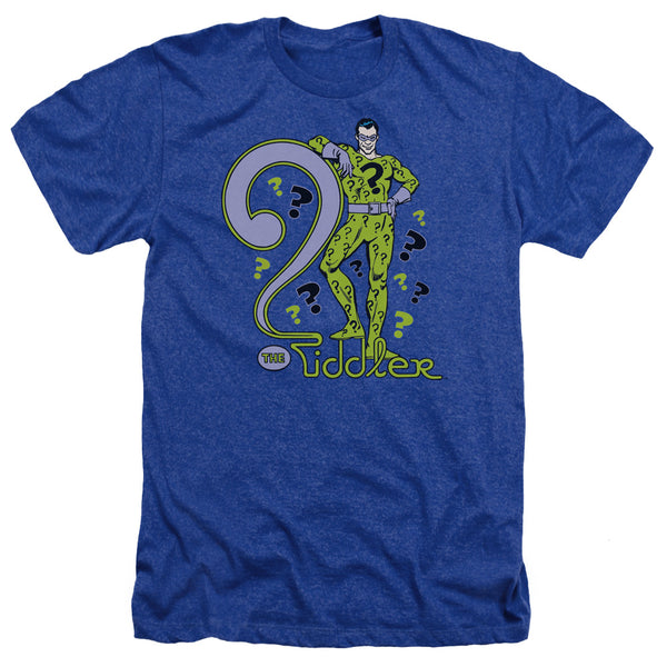 DC - The Riddler Adult Regular Fit Heather Short Sleeve