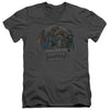 DC - Join The Justice League Adult Slim Fit V Neck Cotton
