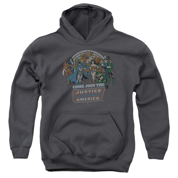DC - Join The Justice League Youth Hooded Sweatshirt