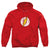 Flash - Flash Logo Distressed Adult Pullover Hoodie