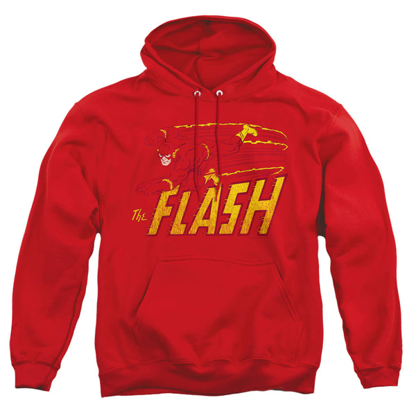 Flash - Flash Speed Distressed Adult Pullover Hoodie