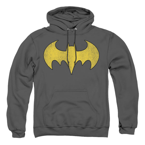 DC - Batgirl Logo Distressed Adult Pullover Hoodie