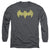 DC - Batgirl Logo Distressed Adult Long Sleeve