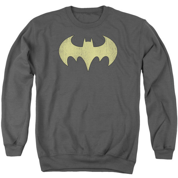 DC - Batgirl Logo Distressed Adult Crewneck Sweatshirt