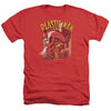 DC - Plastic Man Street Adult Regular Fit Heather Short Sleeve