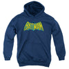 DC - Classic Batman Logo Youth Hooded Sweatshirt