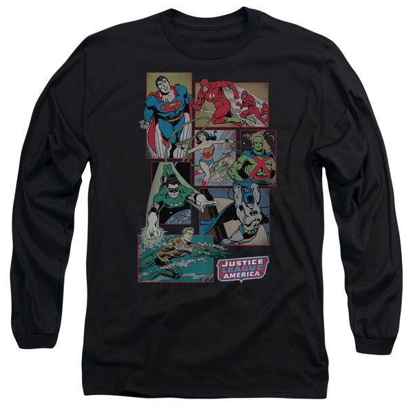 DC - Justice League Boxes Adult Long Sleeve