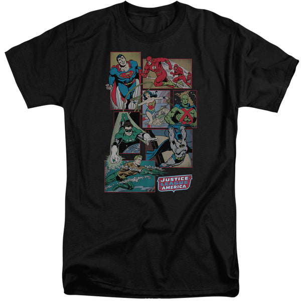 DC - Justice League Boxes Adult Tall Fit Short Sleeve