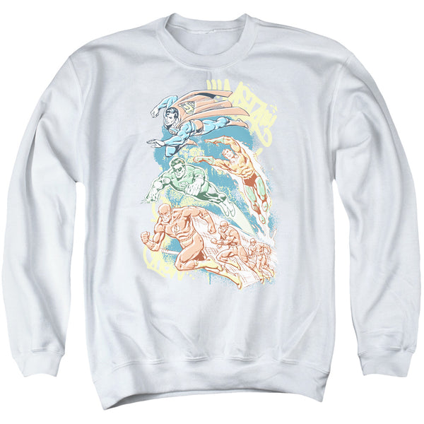 DC - Halftone League Adult Crewneck Sweatshirt