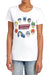 DC - Justice Head Circle Women's Short Sleeve