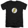 Flash - Flash Logo Adult Slim Fit V Neck Cotton