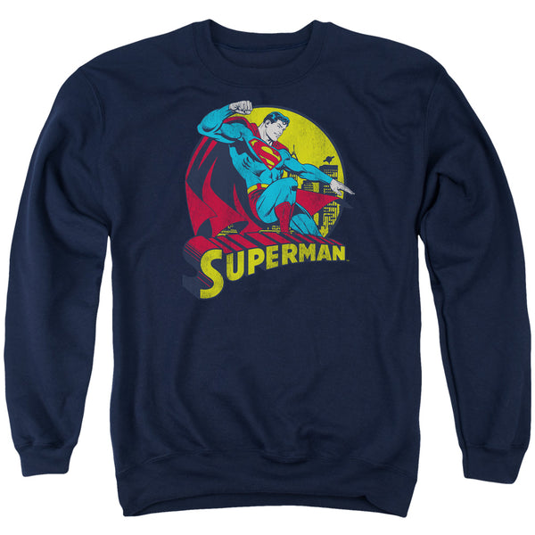 Dc - Big Blue Adult Crewneck Sweatshirt