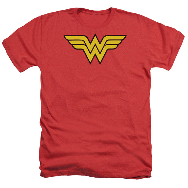 DC - Wonder Woman Logo Adult Regular Fit Heather Short Sleeve