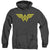 DC - Wonder Woman Logo Adult Heather Hoodie